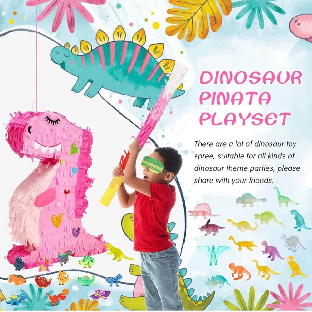141 Pcs Dinosaur 🦖 Piñata 🪅 for Birthday 🎂 Party 🥳